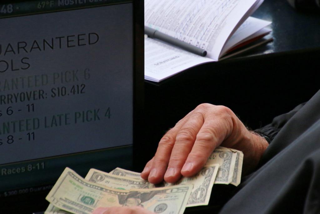 A budget horseplayer. (Julie June Stewart photo)